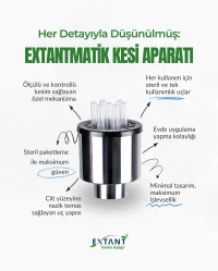 Extant Extantmatik Patentli Özel Üretim Otomatik Yeni Nesil 7 Iğneli Profesyonel Hacamat Kalemi